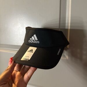 Adidas Black Sports Visor